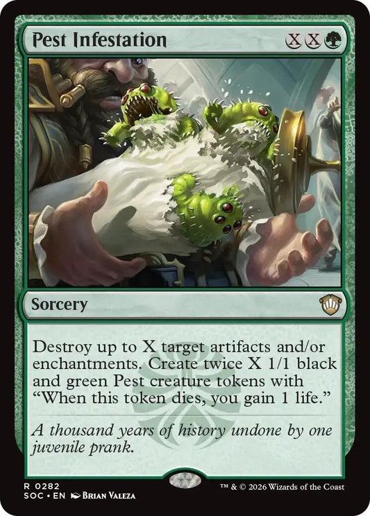 Image for Pest Infestation (282) (Secrets of Strixhaven) - Magic: The Gathering
