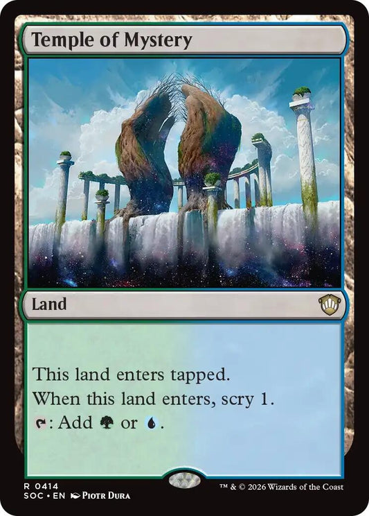 Image for Temple of Mystery (414) (Secrets of Strixhaven) - Magic: The Gathering