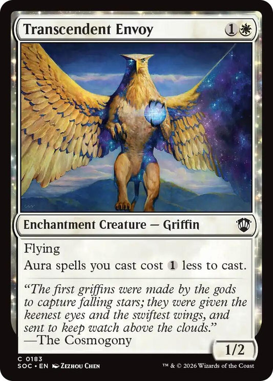 Image for Transcendent Envoy (183) (Secrets of Strixhaven) - Magic: The Gathering