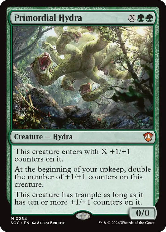 Image for Primordial Hydra (284) (Secrets of Strixhaven) - Magic: The Gathering