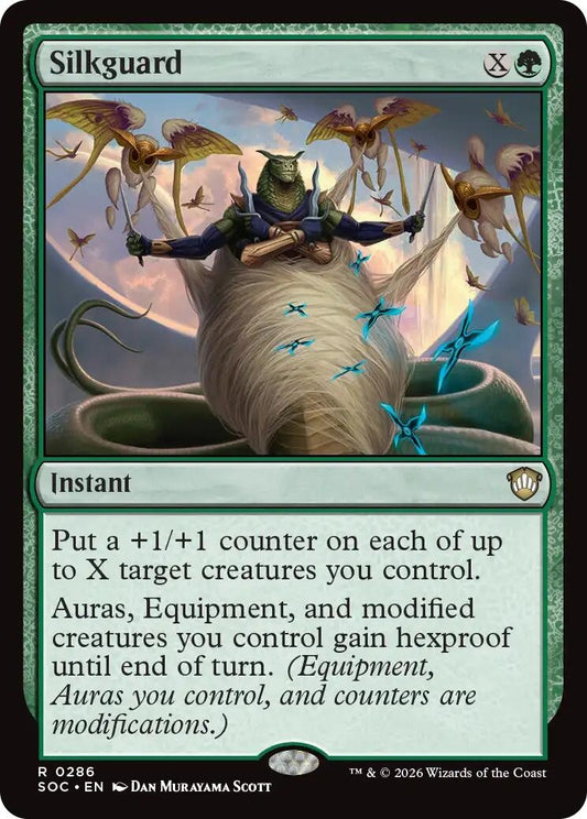 Image for Silkguard (286) (Secrets of Strixhaven) - Magic: The Gathering
