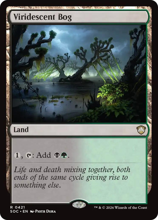Image for Viridescent Bog (421) (Secrets of Strixhaven) - Magic: The Gathering