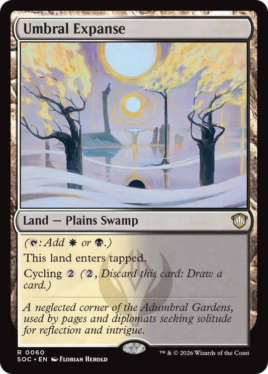 Image for Umbral Expanse (60) (Secrets of Strixhaven) - Magic: The Gathering