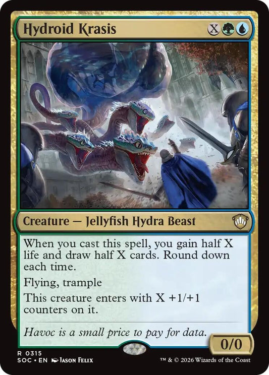 Image for Hydroid Krasis (315) (Commander: Secrets of Strixhaven) - Magic: The Gathering