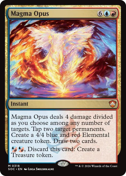 Image for Magma Opus (318) (Commander: Secrets of Strixhaven) - Magic: The Gathering