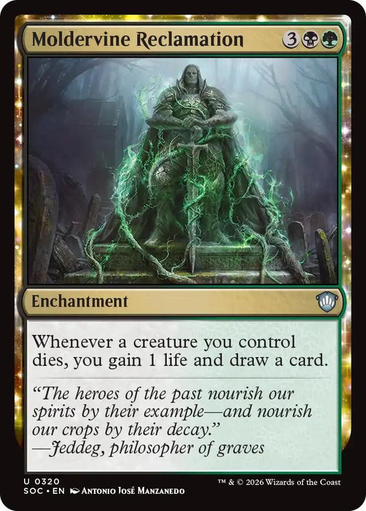 Image for Moldervine Reclamation (320) (Commander: Secrets of Strixhaven) - Magic: The Gathering