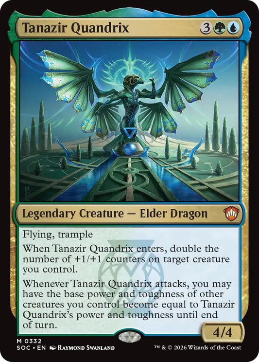 Image for Tanazir Quandrix (332) (Commander: Secrets of Strixhaven) - Magic: The Gathering