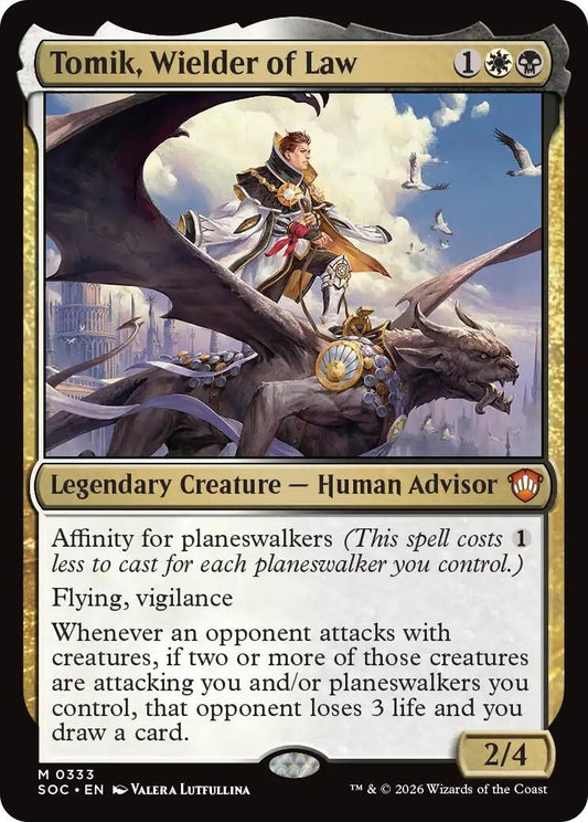 Image for Tomik, Wielder of Law (333) (Commander: Secrets of Strixhaven) - Magic: The Gathering