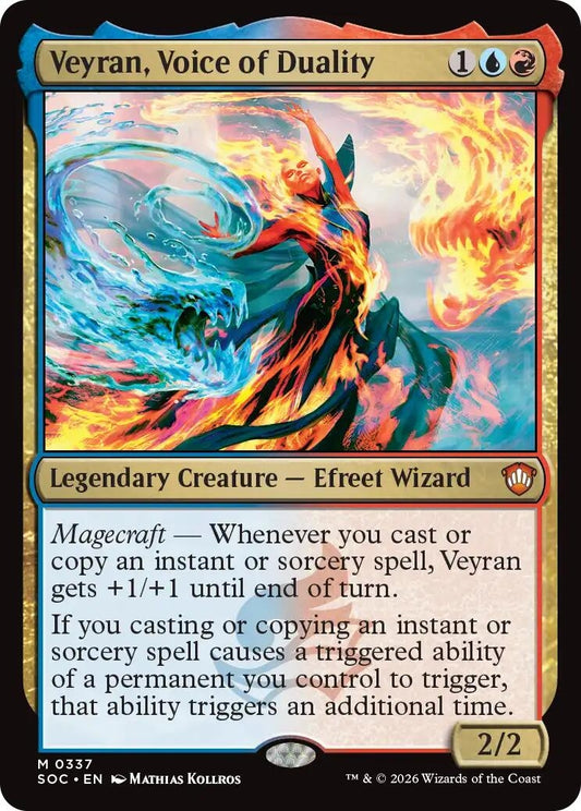 Image for Veyran, Voice of Duality (337) (Commander: Secrets of Strixhaven) - Magic: The Gathering