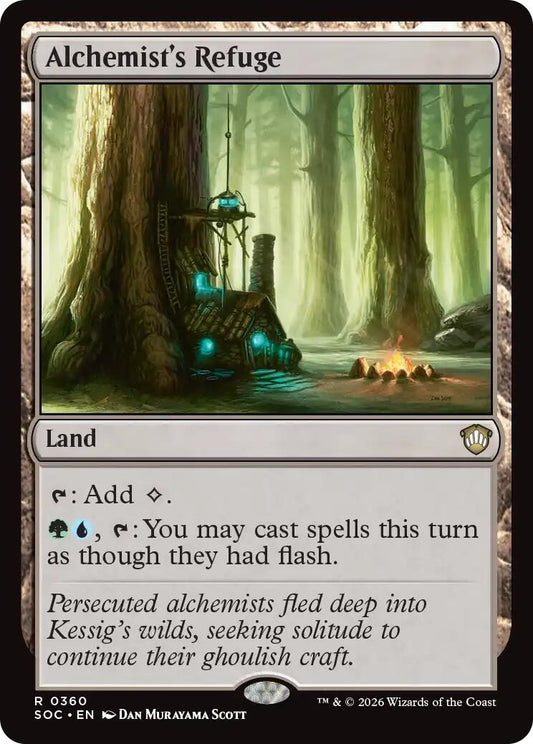 Image for Alchemist's Refuge (360) (Commander: Secrets of Strixhaven) - Magic: The Gathering