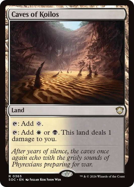 Image for Caves of Koilos (365) (Commander: Secrets of Strixhaven) - Magic: The Gathering