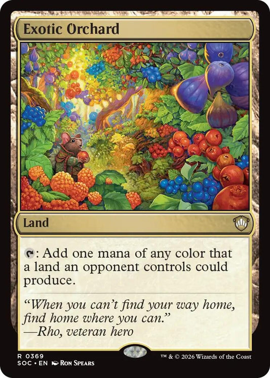 Image for Exotic Orchard (369) (Commander: Secrets of Strixhaven) - Magic: The Gathering