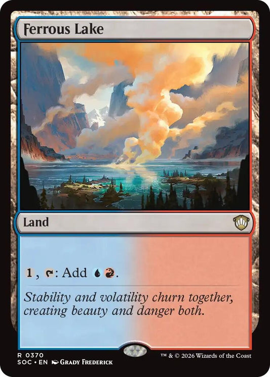 Image for Ferrous Lake (370) (Commander: Secrets of Strixhaven) - Magic: The Gathering