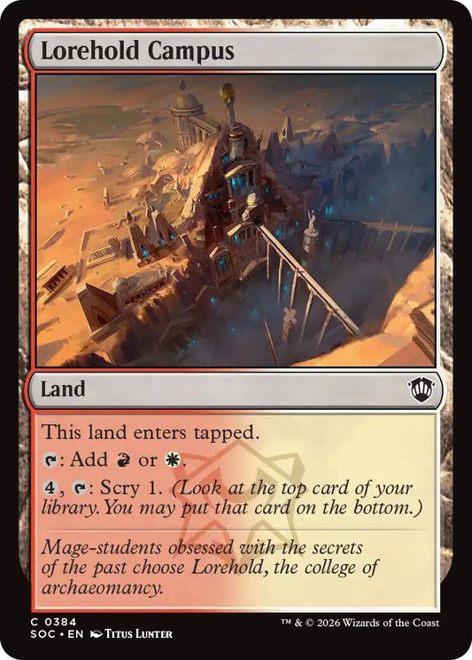 Image for Lorehold Campus (384) (Commander: Secrets of Strixhaven) - Magic: The Gathering