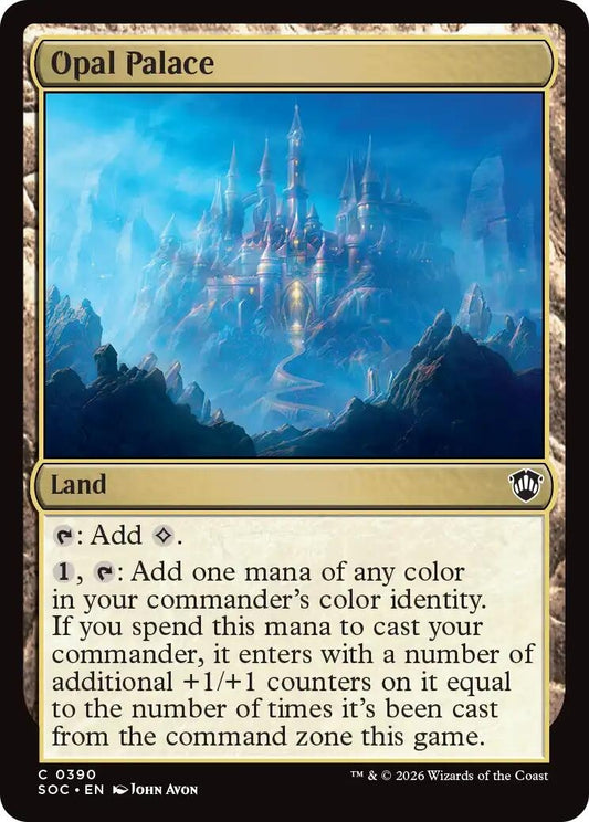 Image for Opal Palace (390) (Commander: Secrets of Strixhaven) - Magic: The Gathering