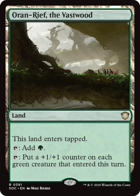 Image for Oran-Rief, the Vastwood (391) (Commander: Secrets of Strixhaven) - Magic: The Gathering