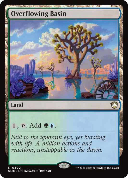 Image for Overflowing Basin (392) (Commander: Secrets of Strixhaven) - Magic: The Gathering