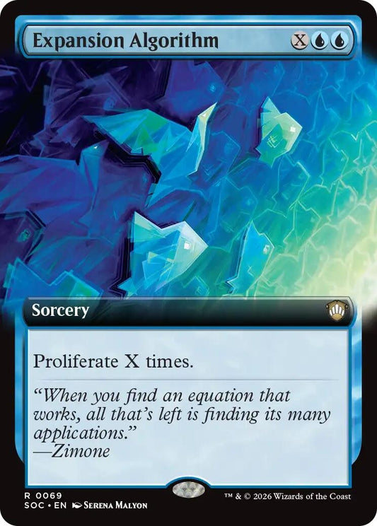 Image for Expansion Algorithm (Extended Art) (69) (Commander: Secrets of Strixhaven) - Magic: The Gathering