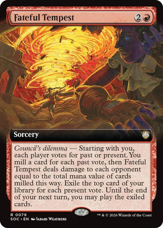 Image for Fateful Tempest (Extended Art) (79) (Commander: Secrets of Strixhaven) - Magic: The Gathering
