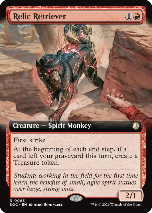 Image for Relic Retriever (Extended Art) (83) (Commander: Secrets of Strixhaven) - Magic: The Gathering