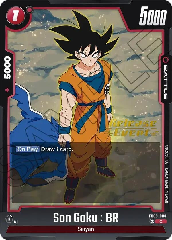 Image for Son Goku : BR - FB09-008 (FB09-008) (Dual Evolution Release Event Cards) (FB09_PR) - Dragon Ball Super: Fusion World