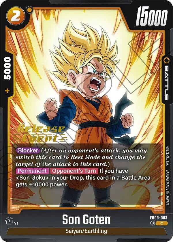 Image for Son Goten (FB09-083) (Dual Evolution Release Event Cards) (FB09_PR) - Dragon Ball Super: Fusion World