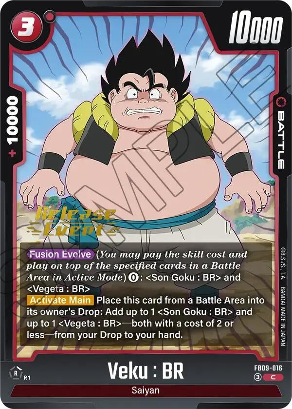Image for Veku : BR - FB09-016 (FB09-016) (Dual Evolution Release Event Cards) (FB09_PR) - Dragon Ball Super: Fusion World