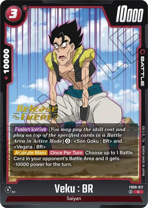 Image for Veku : BR - FB09-017 (FB09-017) (Dual Evolution Release Event Cards) (FB09_PR) - Dragon Ball Super: Fusion World