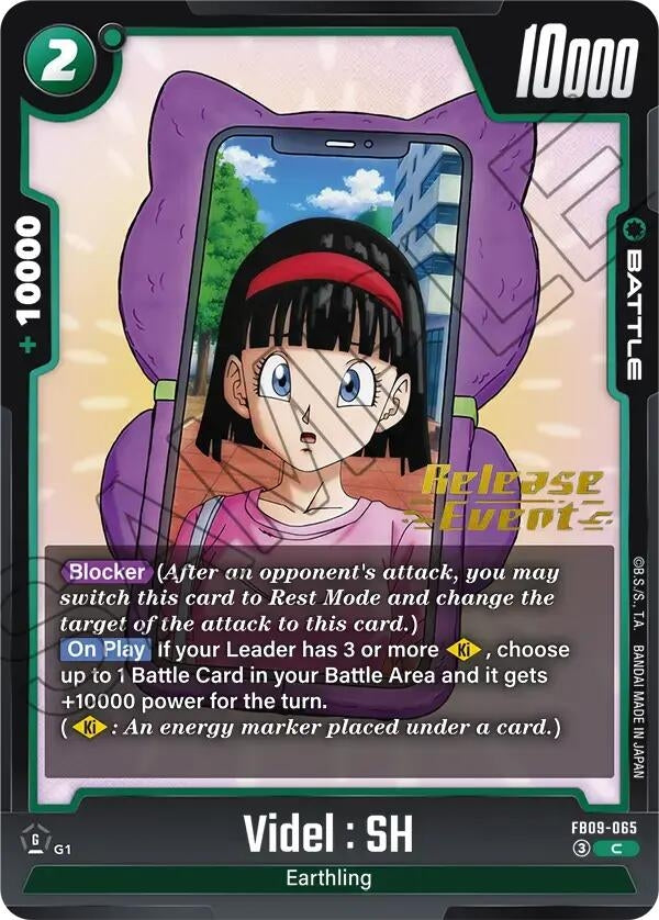 Image for Videl : SH (FB09-065) (Dual Evolution Release Event Cards) (FB09_PR) - Dragon Ball Super: Fusion World
