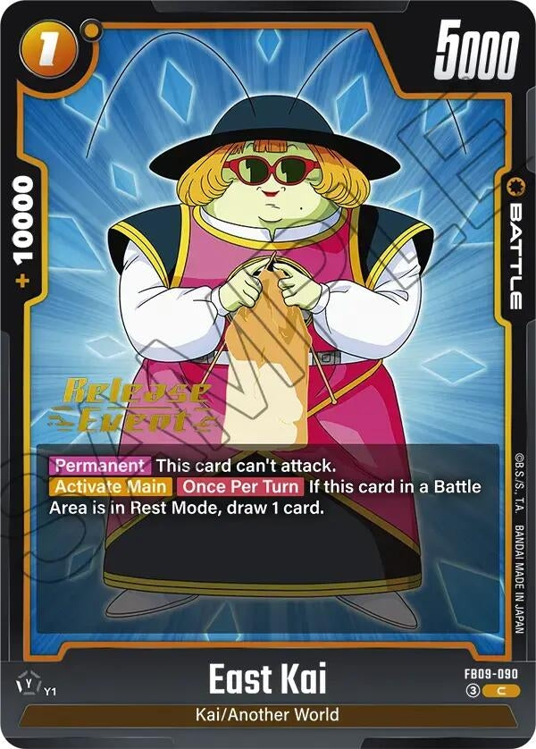 Image for East Kai (FB09-090) (Dual Evolution Release Event Cards) (FB09_PR) - Dragon Ball Super: Fusion World