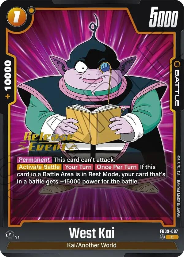Image for West Kai (FB09-087) (Dual Evolution Release Event Cards) (FB09_PR) - Dragon Ball Super: Fusion World