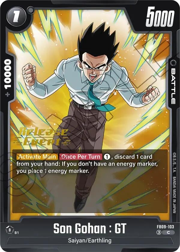 Image for Son Gohan : GT - FB09-103 (FB09-103) (Dual Evolution Release Event Cards) (FB09_PR) - Dragon Ball Super: Fusion World