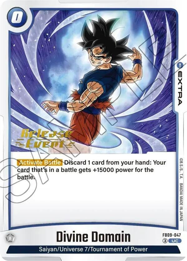 Image for Divine Domain (FB09-047) (Dual Evolution Release Event Cards) (FB09_PR) - Dragon Ball Super: Fusion World
