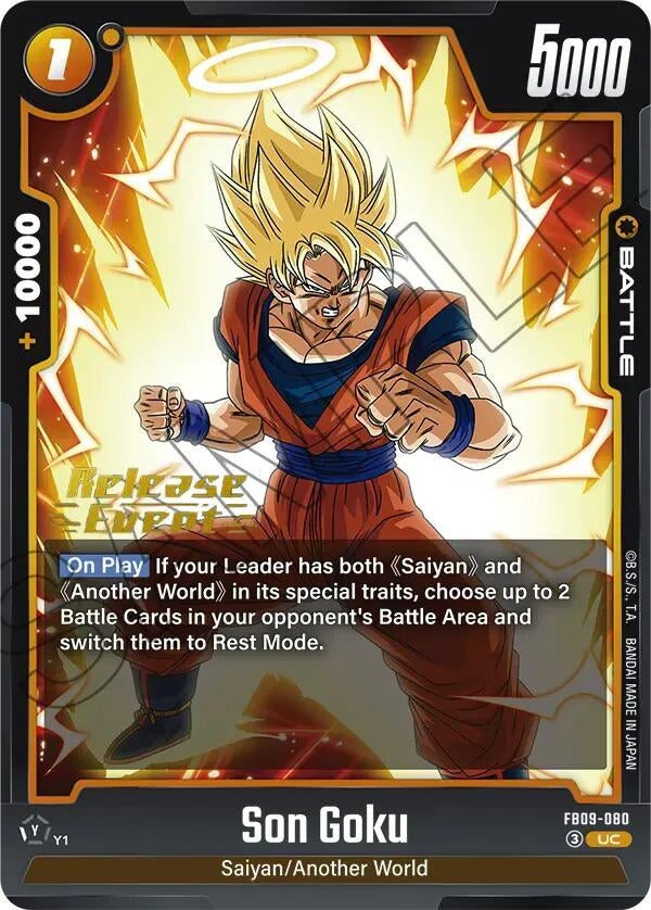 Image for Son Goku - FB09-080 (FB09-080) (Dual Evolution Release Event Cards) (FB09_PR) - Dragon Ball Super: Fusion World