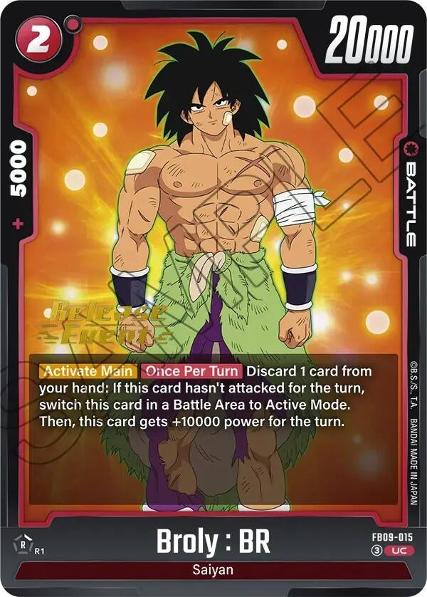 Image for Broly : BR (FB09-015) (Dual Evolution Release Event Cards) (FB09_PR) - Dragon Ball Super: Fusion World