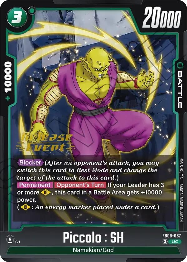 Image for Piccolo : SH - FB09-067 (FB09-067) (Dual Evolution Release Event Cards) (FB09_PR) - Dragon Ball Super: Fusion World