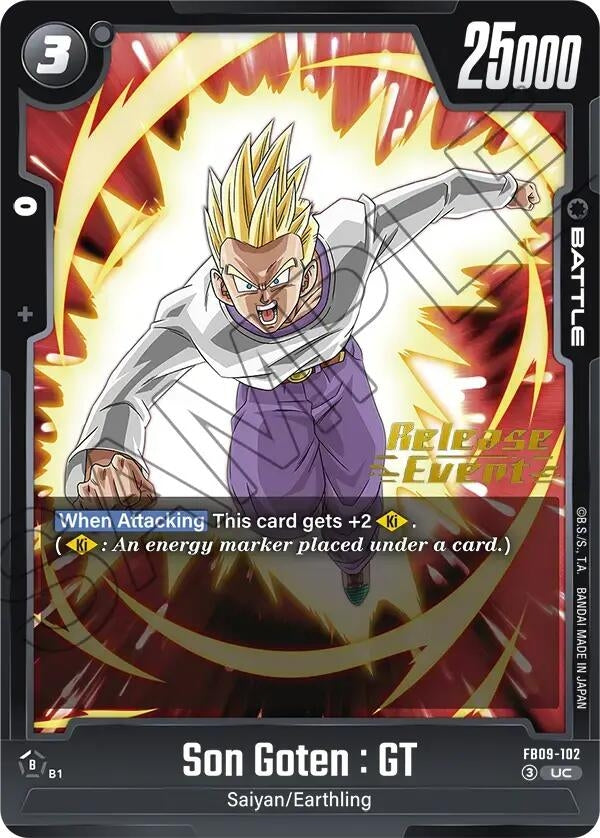 Image for Son Goten : GT - FB09-102 (FB09-102) (Dual Evolution Release Event Cards) (FB09_PR) - Dragon Ball Super: Fusion World
