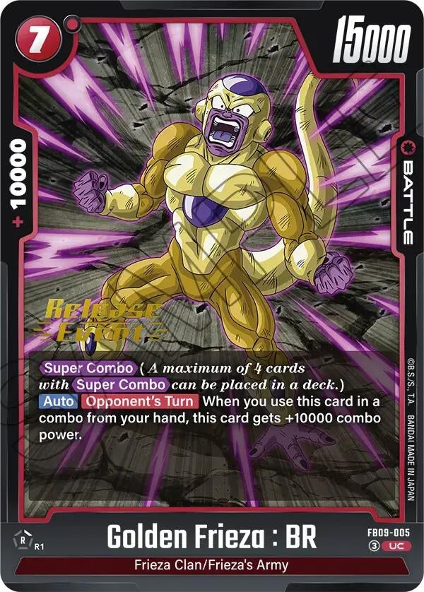 Image for Golden Frieza : BR (FB09-005) (Dual Evolution Release Event Cards) (FB09_PR) - Dragon Ball Super: Fusion World