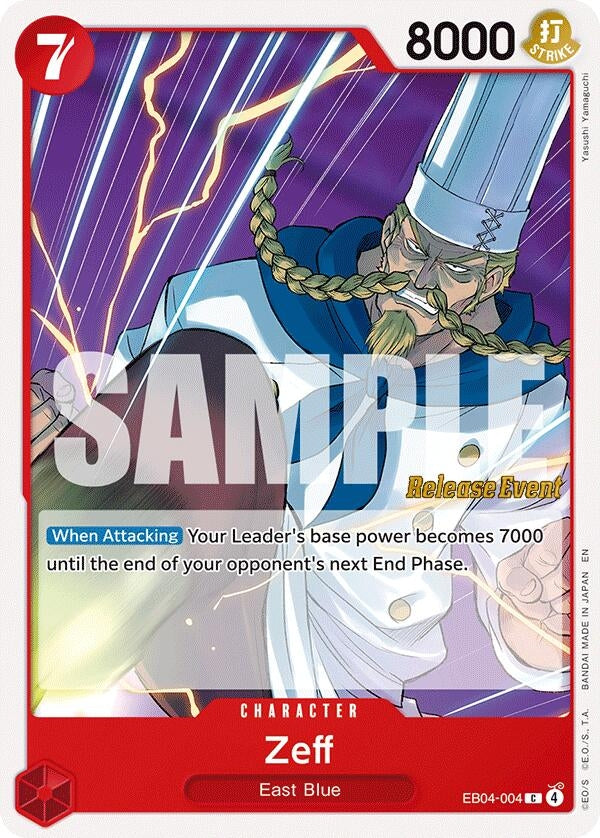 Image for Zeff (EB04-004) (Adventure on Kami's Island Release Event Cards) (OP15 RE) - One Piece Card Game