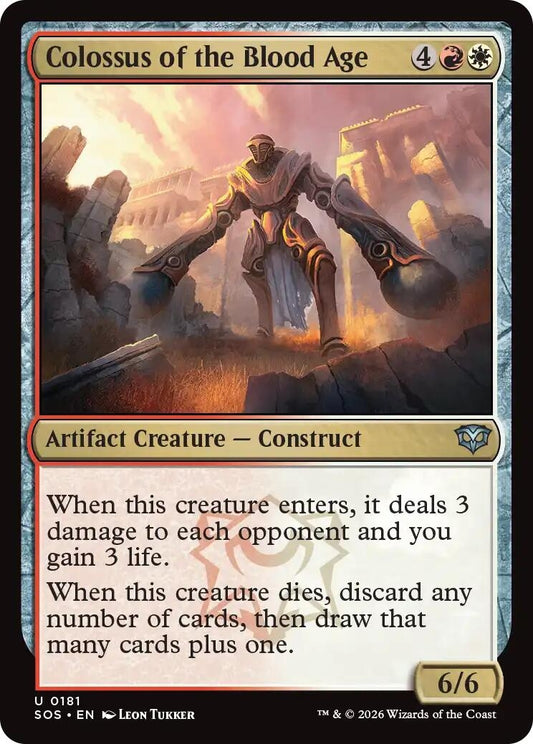 Image for Colossus of the Blood Age (181) (Secrets of Strixhaven) - Magic: The Gathering