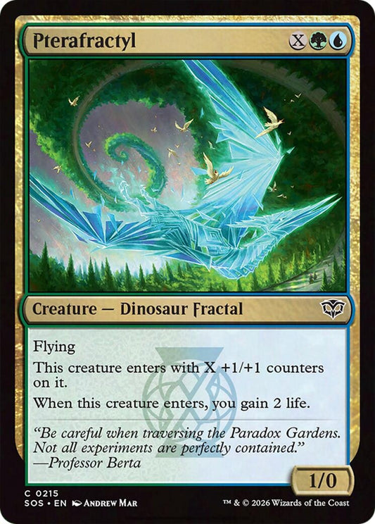 Image for Pterafractyl (215) (Secrets of Strixhaven) - Magic: The Gathering