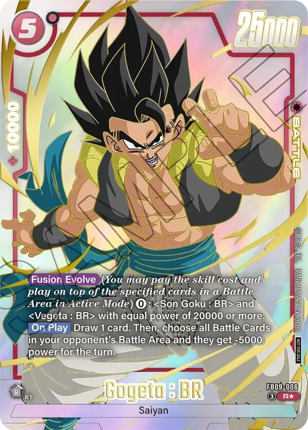 Image for Gogeta : BR - FB09-006 (Limited Pack 26-27 WAVE1) (FB09-006) (Tournament and Championship Promos) (DBSFW_TPR) - Dragon Ball Super: Fusion World