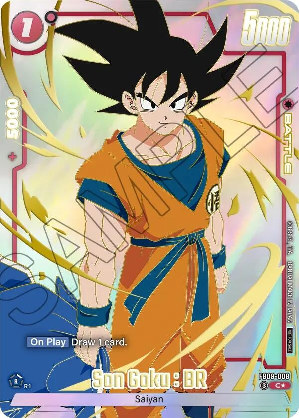 Image for Son Goku : BR - FB09-008 (Limited Pack 26-27 WAVE1) (FB09-008) (Tournament and Championship Promos) (DBSFW_TPR) - Dragon Ball Super: Fusion World