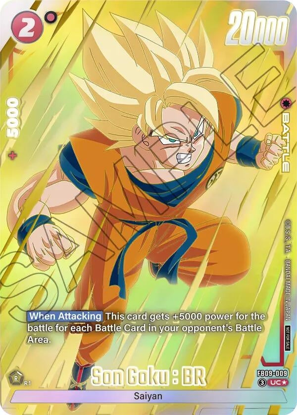 Image for Son Goku : BR - FB09-009 (Limited Pack 26-27 WAVE1) (FB09-009) (Tournament and Championship Promos) (DBSFW_TPR) - Dragon Ball Super: Fusion World