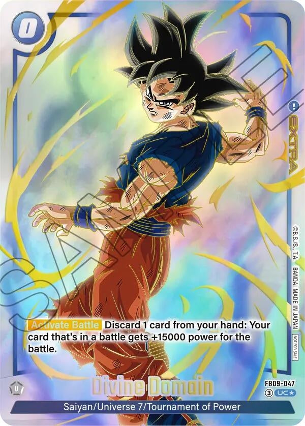Image for Divine Domain (Limited Pack 26-27 WAVE1) (FB09-047) (Tournament and Championship Promos) (DBSFW_TPR) - Dragon Ball Super: Fusion World