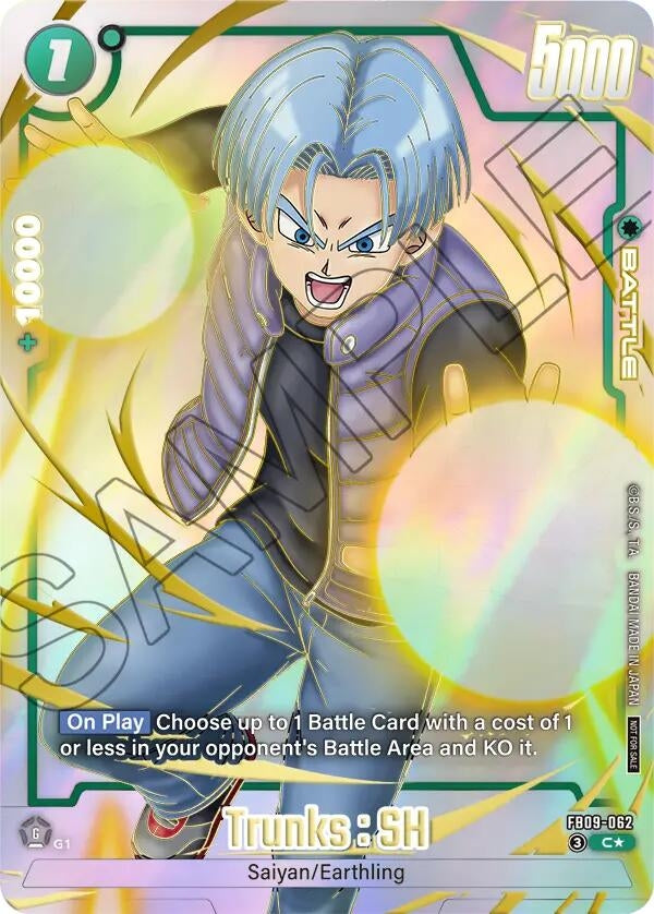 Image for Trunks : SH (Limited Pack 26-27 WAVE1) (FB09-062) (Tournament and Championship Promos) (DBSFW_TPR) - Dragon Ball Super: Fusion World