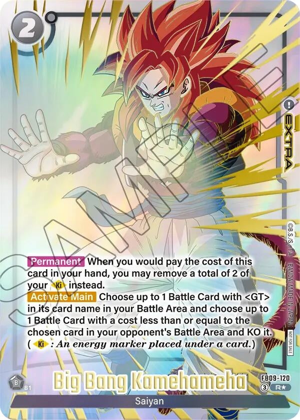 Image for Big Bang Kamehameha (Limited Pack 26-27 WAVE1) (FB09-120) (Tournament and Championship Promos) (DBSFW_TPR) - Dragon Ball Super: Fusion World