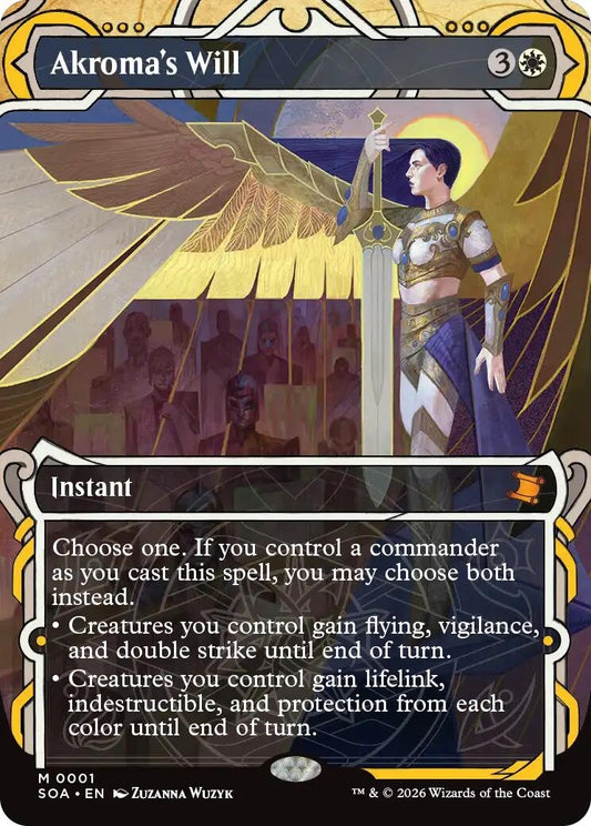 Image for Akroma's Will (1) (Secrets of Strixhaven: Mystical Archive) - Magic: The Gathering