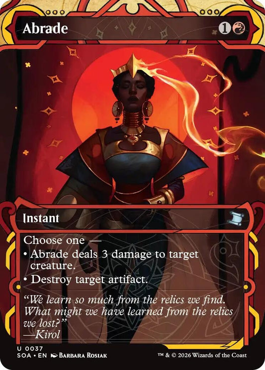 Image for Abrade (37) (Secrets of Strixhaven: Mystical Archive) - Magic: The Gathering