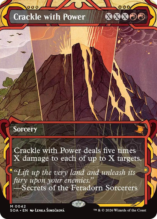 Image for Crackle with Power (42) (Secrets of Strixhaven: Mystical Archive) - Magic: The Gathering